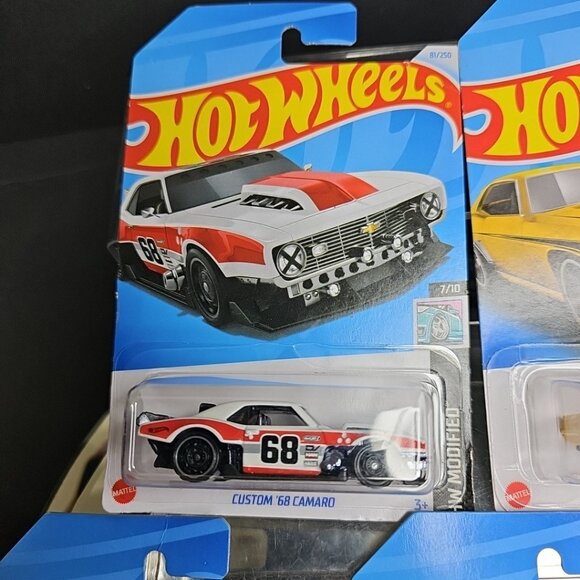 Five Hot Wheels Diecast 1967 1968 1969 Chevrolet Camaro Gen 1 Car Collection - Picture 3 of 13